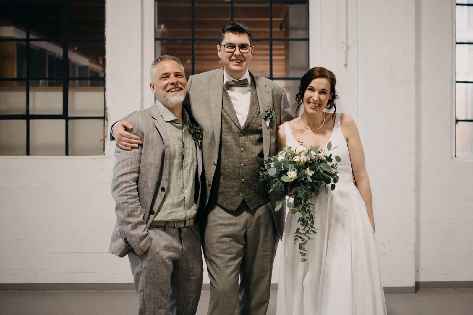 Jørg, Marc, Tanja. Die Gründer von wedoro